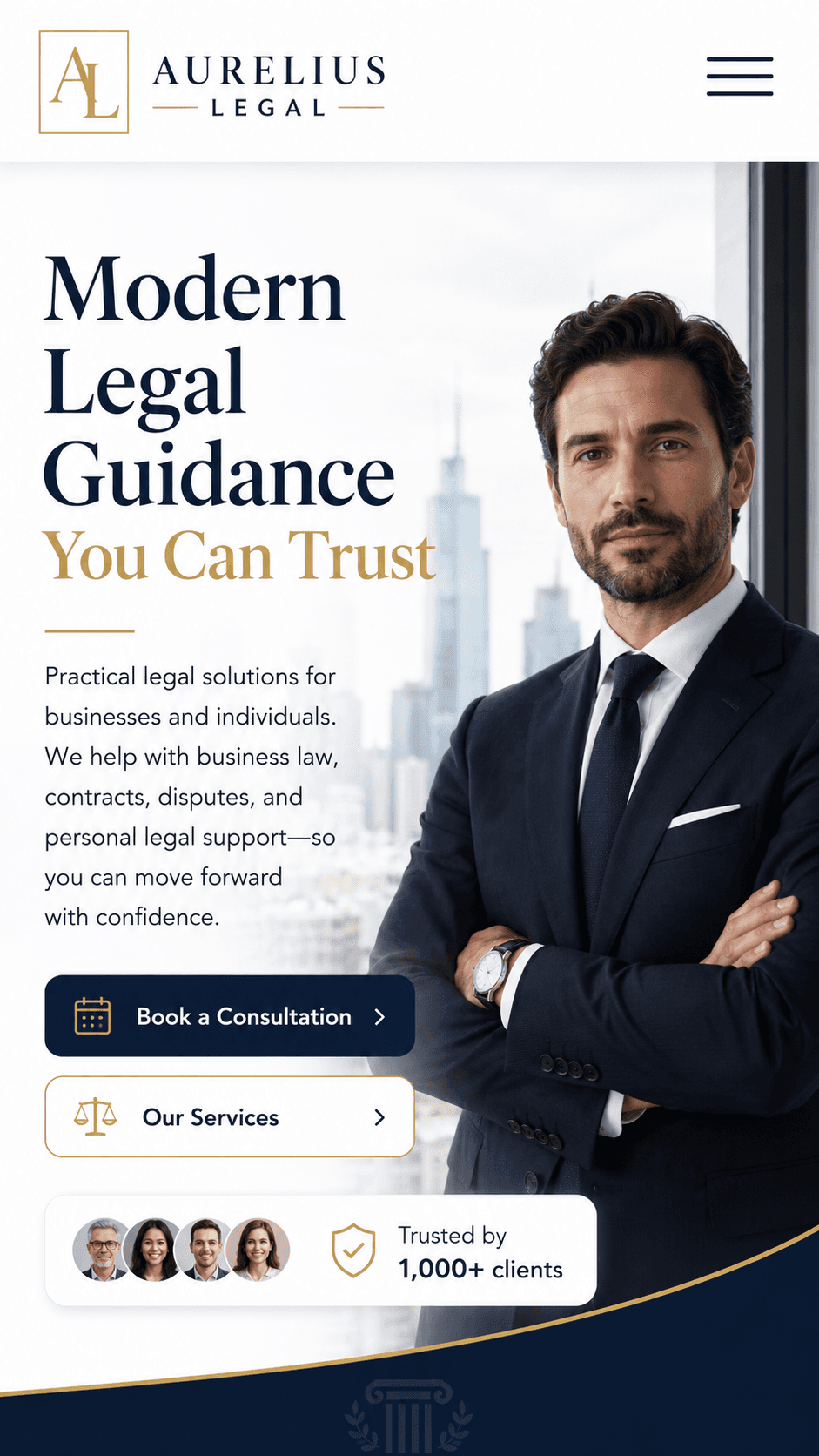 Law firm website design